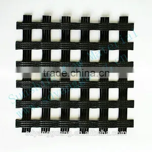 Warp Knitted Galssfiber Geogrid thumbnail-1
