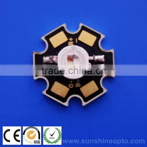 High Quality 3watt Led Red,green and Blue With Pcb thumbnail-1
