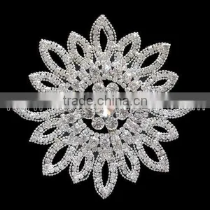 2012 New Flower Design Shinning Rhinestone Buckle thumbnail-1