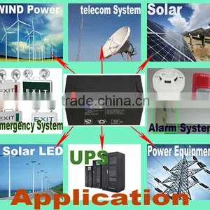 5kw Solar System Battery Deep Cycle Type Long Time Discharge Solar Battery 12v100ah thumbnail-2