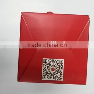 2016Customized Wholesale Elegant Hand Made Wine Paper Box for 2 Bottles thumbnail-5