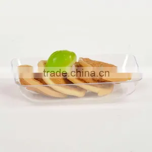 Disposable Clear Plastic Dessert Plates thumbnail-2