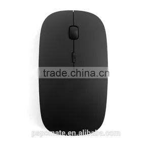 Factory Flat Design Black Computer 2.4G Optical Wireless Webkey Mouse thumbnail-2