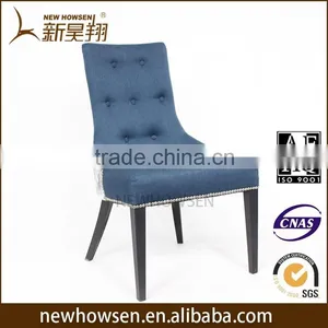 Best Price Wood Imiated Upholstery Fabric Dining Room Chair thumbnail-1