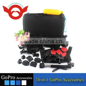 24-in-1 GoPro Accessory Kit for Gopro Hero 2/3/3+/4/4 Session thumbnail-2