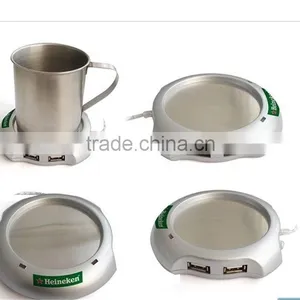 USB Cup Warmer Mug Heater With Usb Hub for Computer thumbnail-3