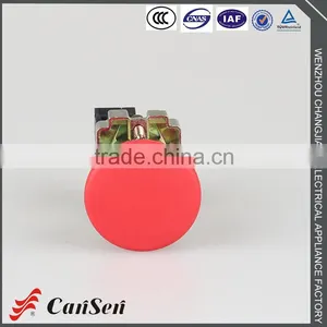 CE Certificate Colorful Metal High Quality Mushroom Push Button Micro Switch Supplier's Choice thumbnail-3