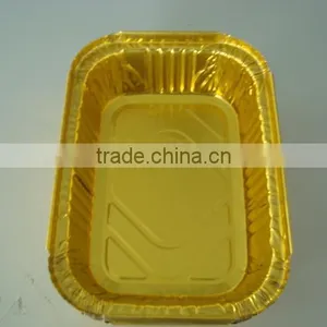 Disposable Aluminum Foil Rectangle Food Tray thumbnail-1