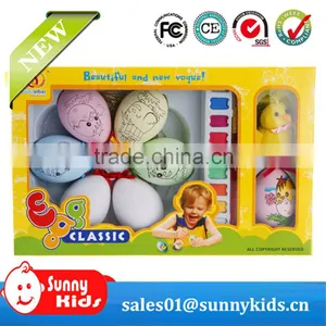 Easter Party Colorful Painted Plastic Decoration Eggs Present Gift thumbnail-1