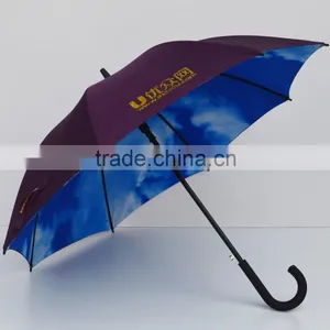 Hot Sale China Factory Good Quality Custom Made Umbrella thumbnail-3