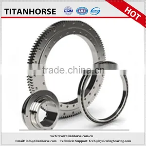 Cross Roller Slewing Ring Bearings for Rotatable Boom thumbnail-1