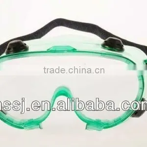 2016 PVC Chemical Safety Goggles for Eye Protection Security Safety Goggles for Medical PVC Safety Goggles With 4 Holes thumbnail-6
