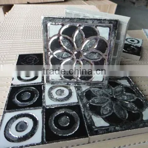 Hot Sales Ceramic Decoration Porcelain Golden Tacor 80*80mm 73X73MM TILES thumbnail-1