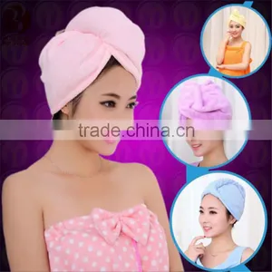 Hair Drying Towel/ Hair Drying Shower Cap/ Bath Cap thumbnail-1