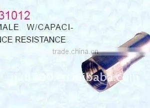 W/Capaciance Resistance F Connector thumbnail-1