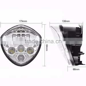 60W Led Headlight Bulbs Motorcycles Headlamp Driving Lights DRL For Motorcycle Victory Cross-Country Lighting 2007-2016 thumbnail-4