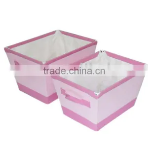 Pure Canvas Storage Bin thumbnail-1