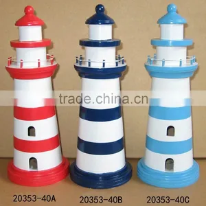 Wooden Decoration Light House Nautical Hand Craft & Gifts thumbnail-1