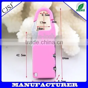 2015 New Design Hot Sale Combination Zinc Alloy Ec-friendly Combination Lock thumbnail-1