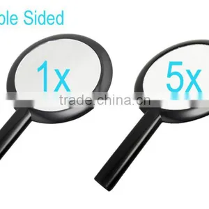 10x Handheld Makeup Mirror, Tabletop Hand Makeup Mirror,Black Makeup Hand Mirror thumbnail-2