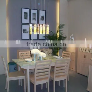 Rectangle Beech Dining Room Furniture thumbnail-1
