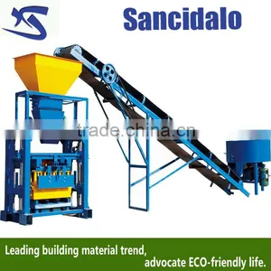 Low Cost QT40-1 Cement Brick Machine, Hollow Block Making Machine India Price thumbnail-1