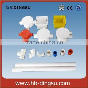 Manufacturer Plastic U- PVC Elbow for Electrical Pipe Conduit Fittings thumbnail-1