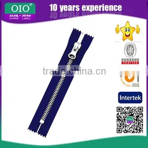 OIO Wholesale No3 Close-end Rose Gold Metal Zipper For Garment thumbnail-4