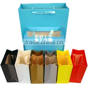 Promotion Flat Bottom Kraft Paper Bag for Wholesales thumbnail-5