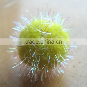 Party Decoration Acessories Iridescent Tinsel Pompoms thumbnail-1