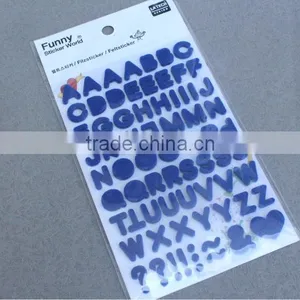 Custom Cute Cartoon Flocking Sticker thumbnail-1