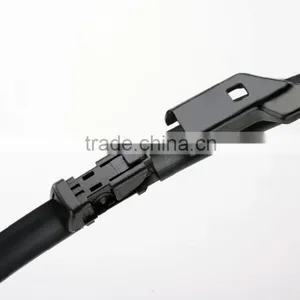 S590 Push Button 19mm Wiper Arm Car Parts Rubber Windscreen Soft Wiper Blade thumbnail-1