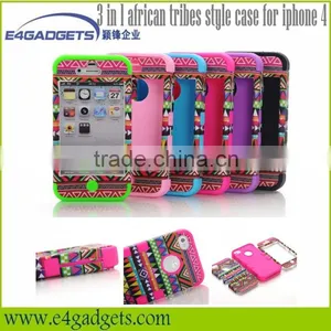 2013 New Product 3 in 1 Bohemian Style Case for Iphone 4, Phone Cases thumbnail-1