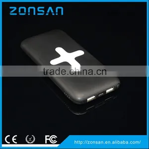 Chines Smart Phone Charger Power Bank 6000mah Wireless Charger thumbnail-6