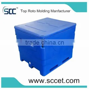 Fish Chilly Bin, Fish Coolers for Boat, Roto Molding Chilly Bin Coolers--1000ltrs thumbnail-1
