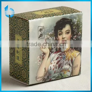 Old Shanghai Solid Perfume Brand and Reverting to Old Ways Printing Paper Case for Intellectual Woman thumbnail-1