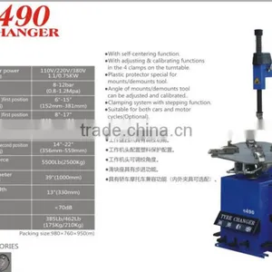 Tyre Changer 490 With Assist Arm thumbnail-1