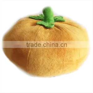 Custom Soft Stuffed Plush Pumpkin, Plush Halloween Pumpkin thumbnail-2