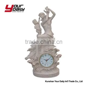 Top Quality Lovely Groom and Bride Figurines Hand Paint Resin Wedding Cake Topper thumbnail-1