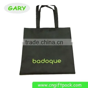 80G Black Non Woven Promotion Bag Tote thumbnail-1