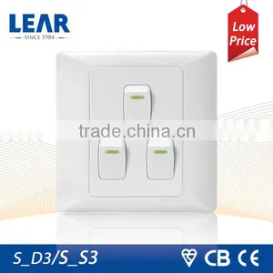 Hot Sale and Low Price 3 Gang Switch thumbnail-1