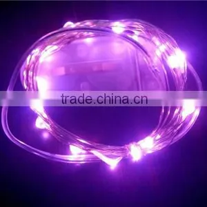 Button Battery Operated Copper String Led Christmas Lighting thumbnail-2