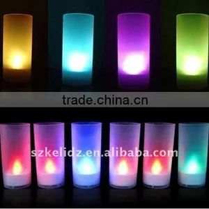 Any Colour Electronic Candle Light Along With 65mm Plastic Cup thumbnail-1