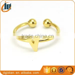 Adjustable Size New Fashion Jewelry Alphabet Ring thumbnail-4