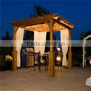 2015 Eco-friendly Outdoor WPC Pergola thumbnail-1
