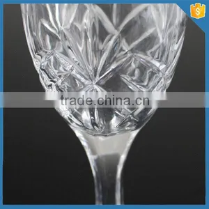 Hand Pressed Long Stem Crystal Clear Home Goods Cheap Wine Glasses Wholesale Quality Choice thumbnail-4