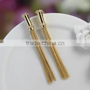 Kingman 2014 Fashionable Tassel Snug Earrings thumbnail-2