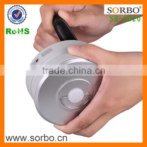 Wholesale Electronic Folding LED Camping Lantern With Hand Crank Cell Phone Charger thumbnail-1