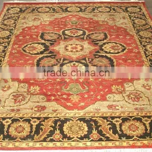 Persian Design Hand Knotted Wool Carpets thumbnail-1