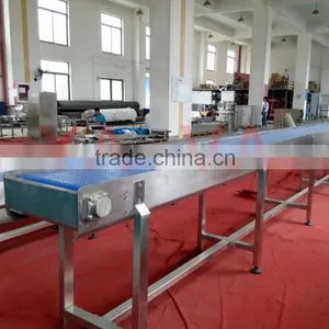 POM Modular Belt Conveyor With SUS304 Structure Profile thumbnail-3